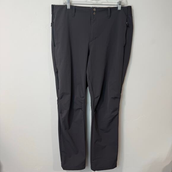 REI Co-op Women's Activator Shell Pants Trail Hike Outdoor Gray XL Petite - Picture 1 of 10